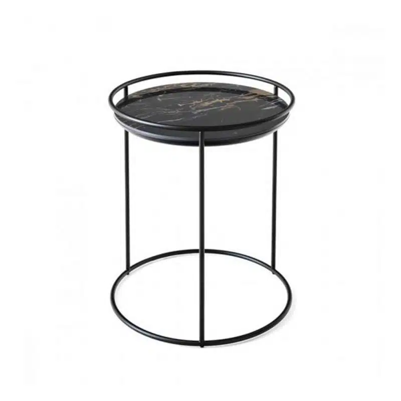 Atollo Side Tables by Calligaris at DeFrae Contract Furniture Black