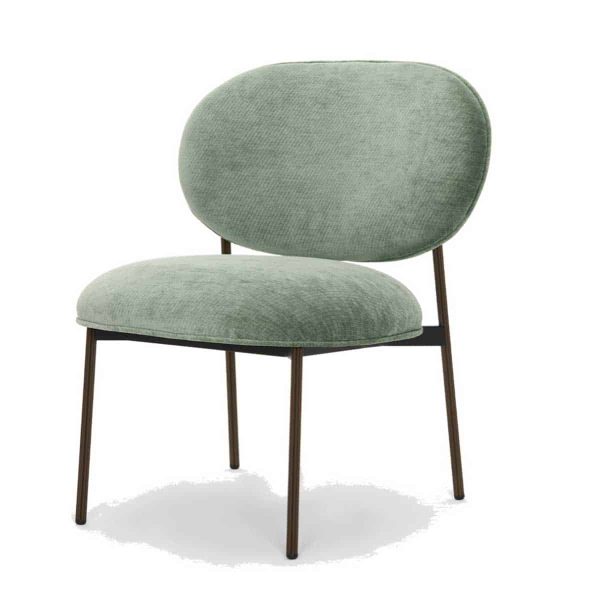 Blume 2951 Lounge Chair Pedrali at DeFrae Contract Furniture Grey with black frame