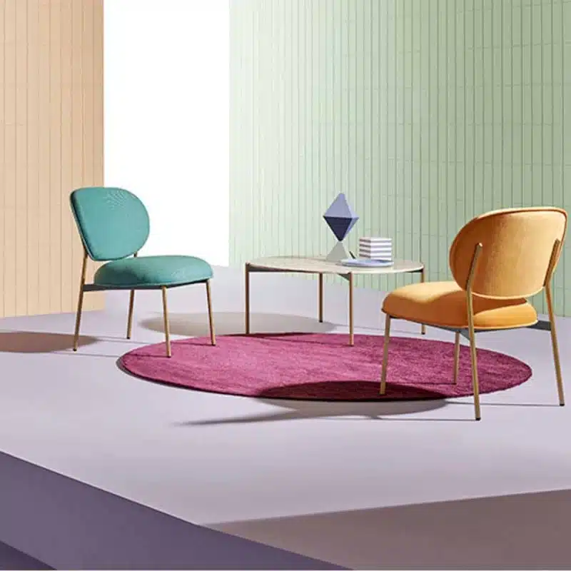 Blume 2951 Lounge Chair Pedrali at DeFrae Contract Furniture In Situ