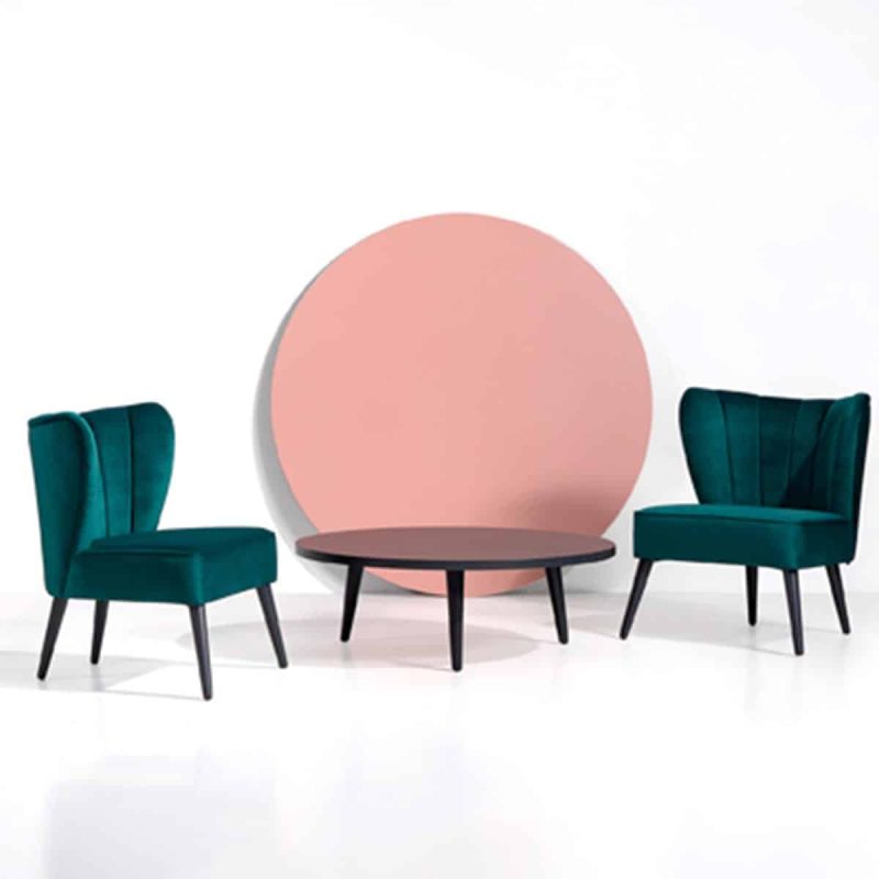 Nona Lounge Chair Cocktail Lounge Chairs DeFrae Contract Furniture