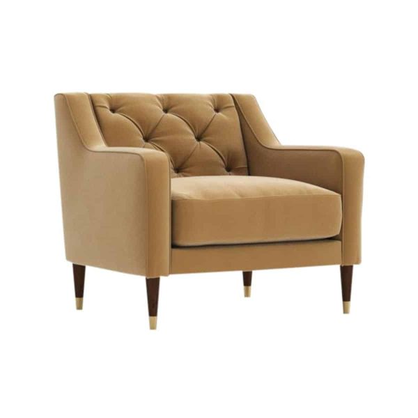 Ricardo Armchair with button back DeFrae Contract Furniture