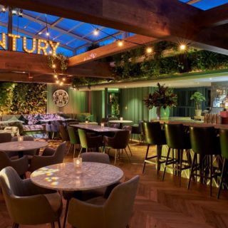 The Roof Terrace Rooms Century Club London Bar Furniture by DeFrae Contract Furniture