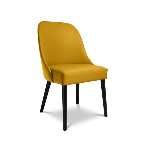 Donatella Round Legs Side Chair DeFrae Contract Furniture