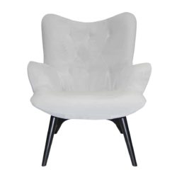 Malmo Caro wingback armchair cross stitch DeFrae Contract Furniture