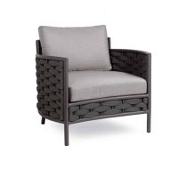 Loop Outdoor Lounge Chair Rope Detail Contemporary Garden Furniture