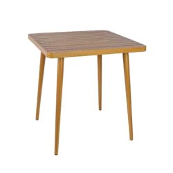 Madrid Outside Dining Table DeFrae Contract Furniture Natural