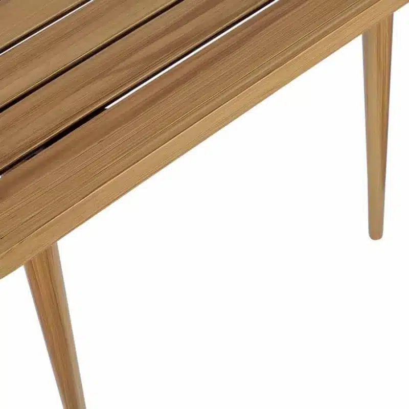 Madrid Outside Dining Table DeFrae Contract Furniture Natural close up