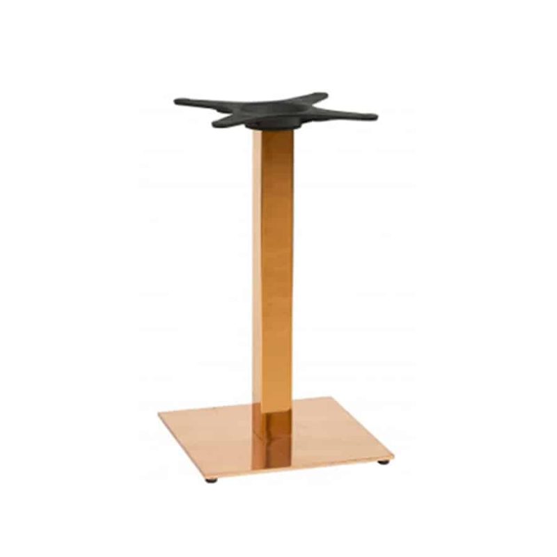 Zeta Table Base Dining Height Square Base Square Column