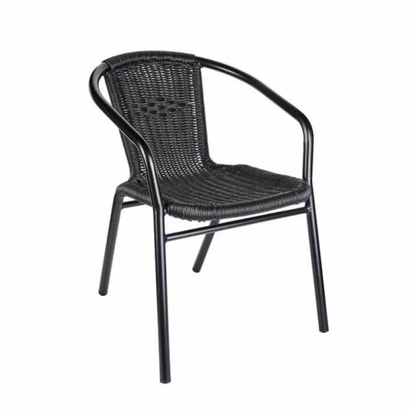 Black Wix Armchair DeFrae Contract Furniture