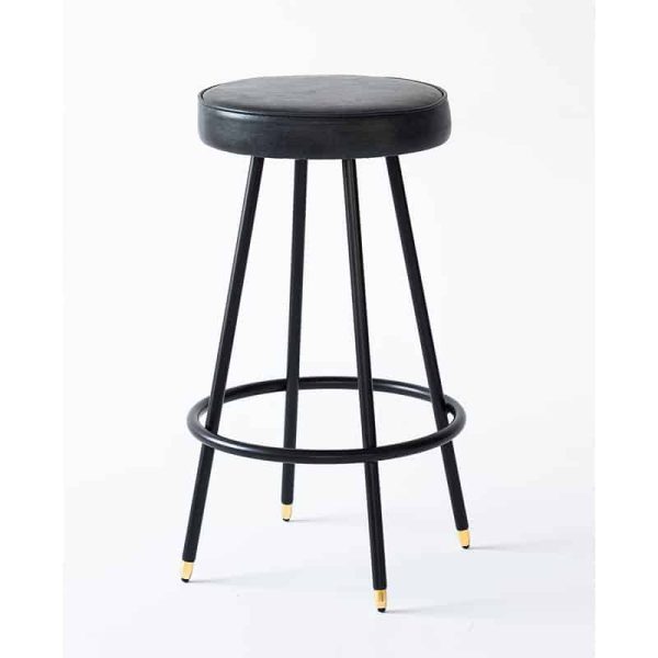 Block B Round Bar Stool Bar Stool DeFrae Contract Furniture