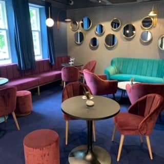 Chiswick cinema lounge furniture by DeFrae Contract Furniture