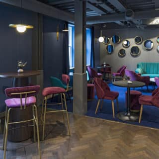 Restaurant Bar Furniture by DeFrae Contract Furniture at Chiswick Cinema