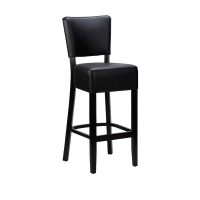 Ascot Bar Stool FB Black