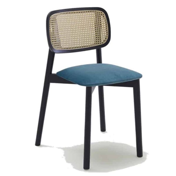 Biba Side Chair Cane Back by DeFrae Contract Furniture