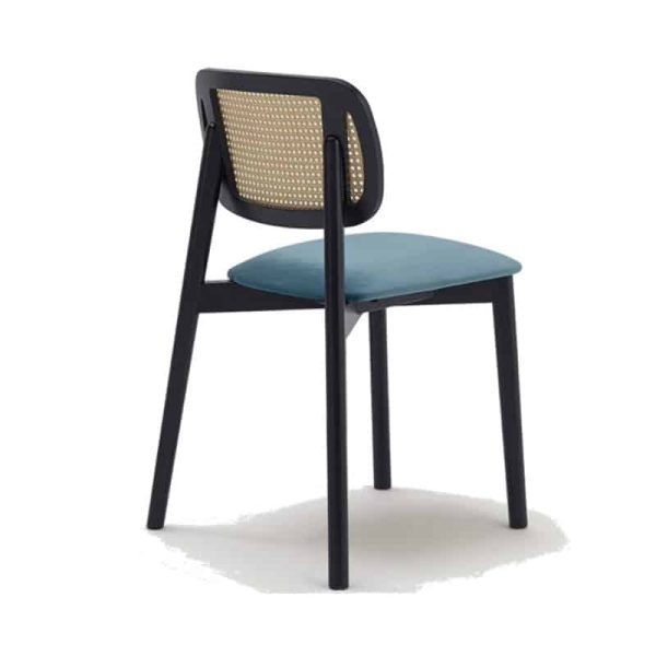 Biba Side Chair Cane Back by DeFrae Contract Furniture Back