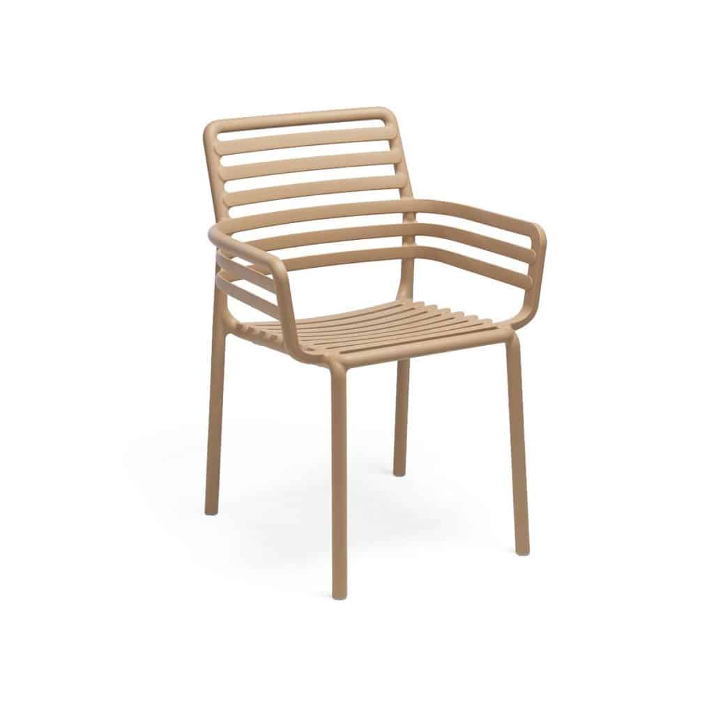 Doga Armchair in Cappucino DeFrae Contract Furniture