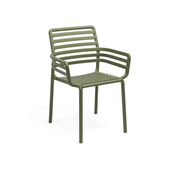 Doga Armchair in Green DeFrae Contract Furniture