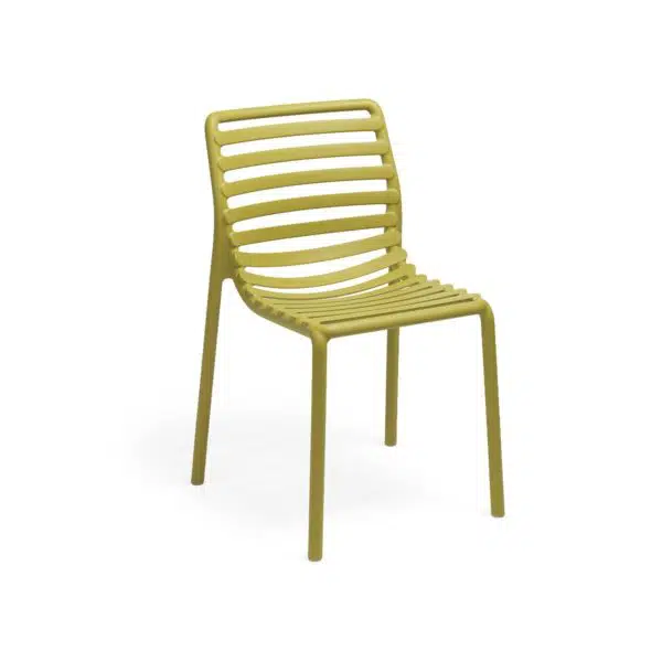 Doga Side Chair in Mustard Yellow DeFrae Contract Furniture