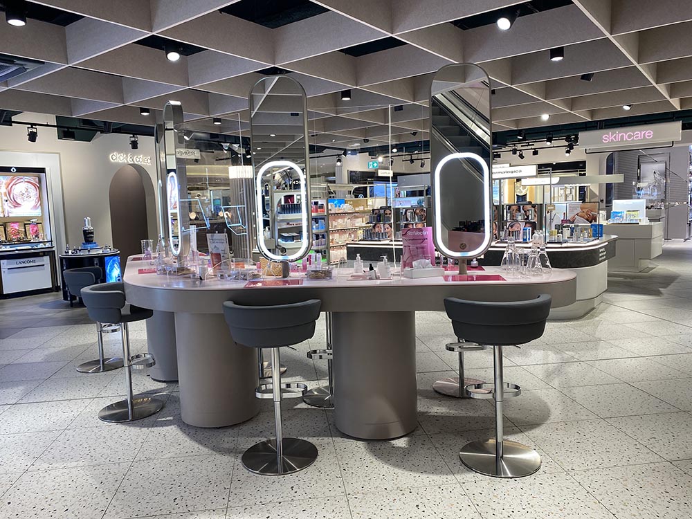 H Beauty, Milton Keynes from Harrod's and Contract Furniture