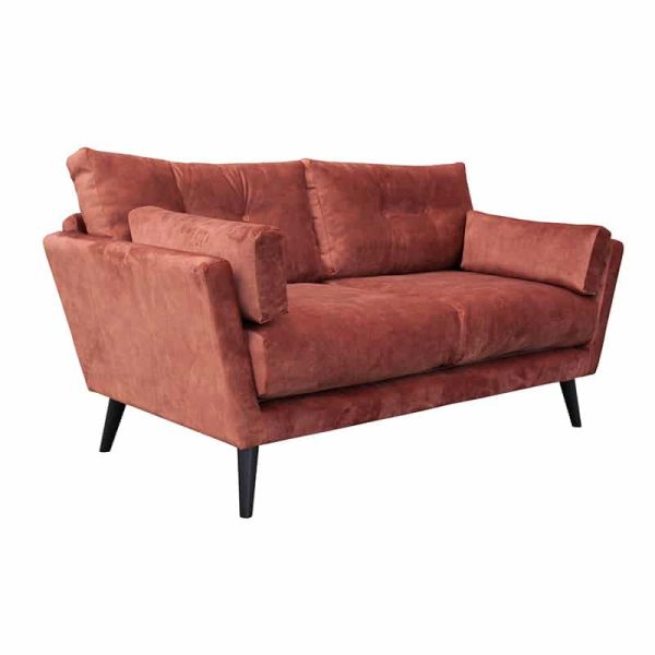 Illinois Sofa by DeFrae Contract Furniture 2 Seater Burnt Orange