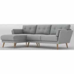 Illinois Corner Sofa by DeFrae Contract Furniture Corner Sofa Grey