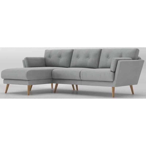 Illinois Corner Sofa by DeFrae Contract Furniture Corner Sofa Grey