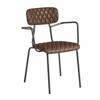 Kara Armchair in Brown from DeFrae Contract Furniture