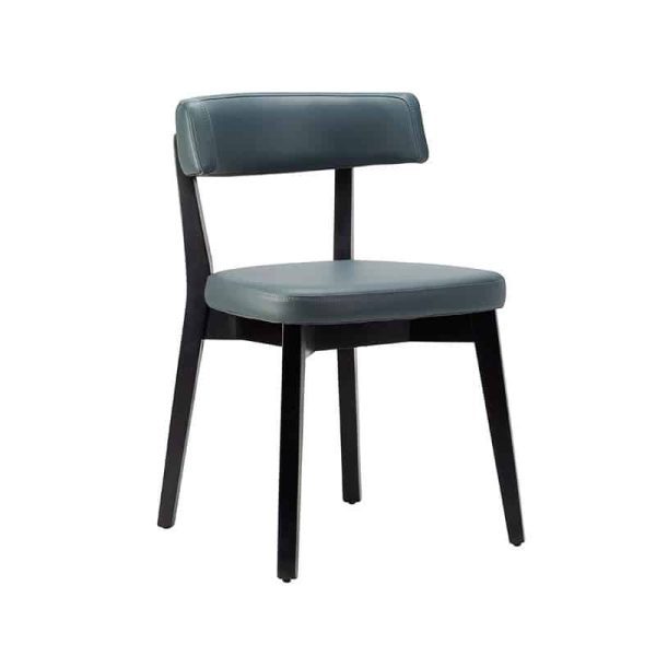 Nico Iron Grey Side Chair DeFrae Contract Furniture