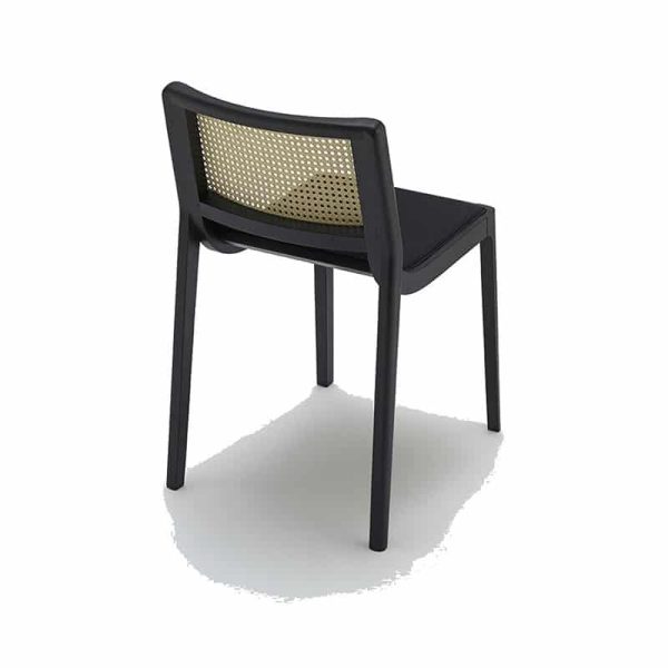 Julliet Side Chair cane back rest DeFrae Contract Furniture