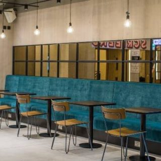 Banquette Seating by DeFrae Contract Furniture at Picturehouse Cinema Finsbury Park
