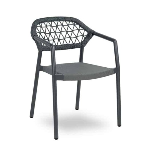 Gaudì armchair DeFrae Contract Furniture Anthracite