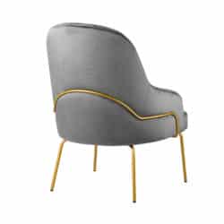 Kelly Tube Lounge Chair Range by DeFrae Contract Furniture Back View
