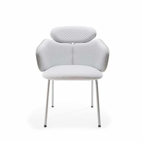 La Rossa Armchair DeFrae Contract Furniture Quilted Back
