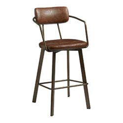 Auzet Bar Stool from DeFrae Contract Furniture Vintage Brown