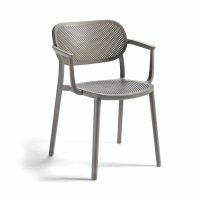 Nuta Armchair DeFrae Contract Furniture Cappucino