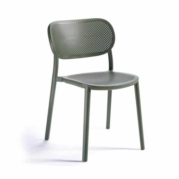 Nuta Side Chair DeFrae Contract Furniture Green