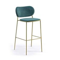 Nuta Light Bar Stool DeFrae Contract Furniture Green