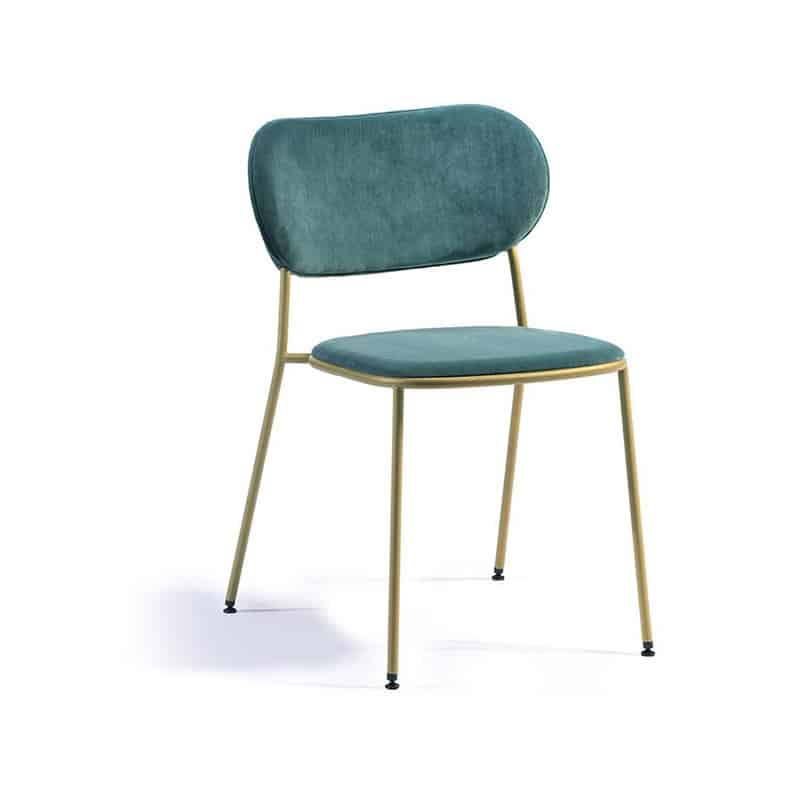 Nuta Light Side Chair DeFrae Contract Furniture Green