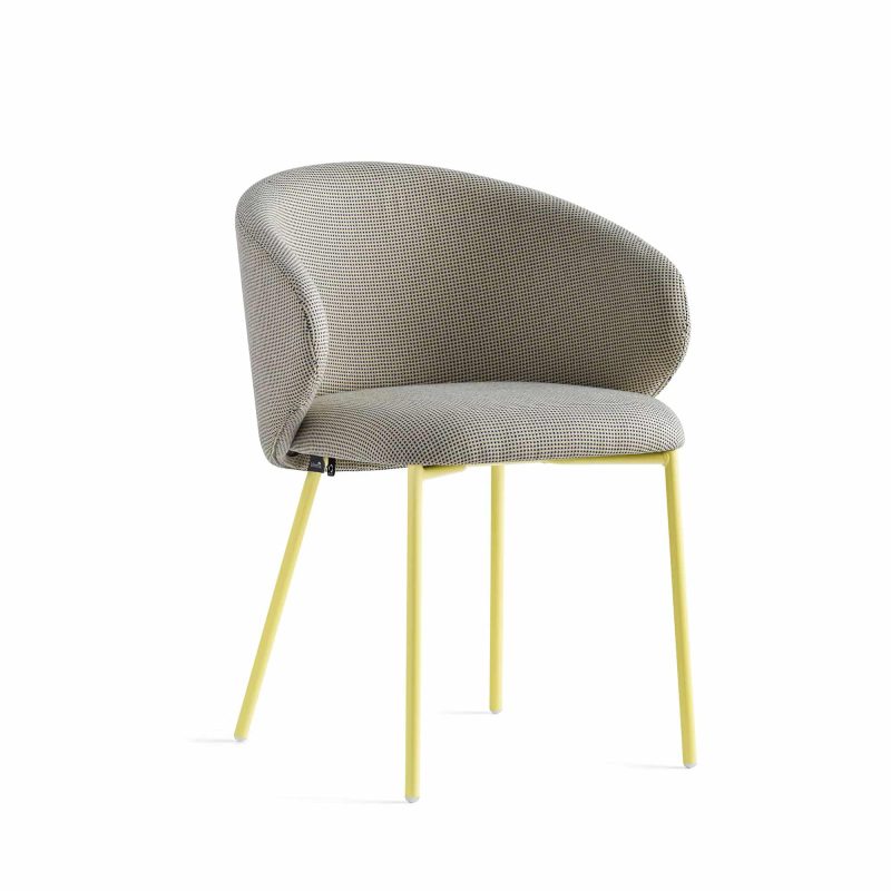 Tuka Metal Armchair Connubia by Calligaris DeFrae Contract Furniture