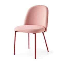 Tuka Metal Side Chair Connubia by Calligaris DeFrae Contract Furniture Metal Legs