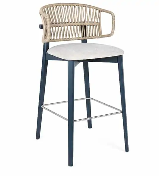 Coffee Cord Bar Stool DeFrae Contract Furniture