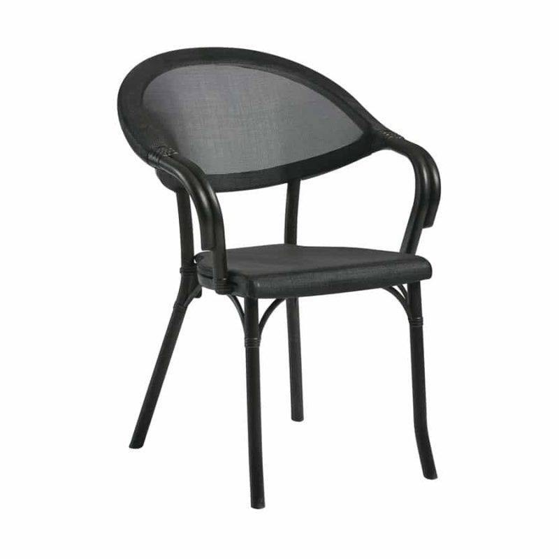 Selva Armchair DeFrae Contract Furniture Black