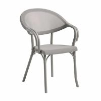 Selva Armchair DeFrae Contract Furniture Taupe Bistro Armchair