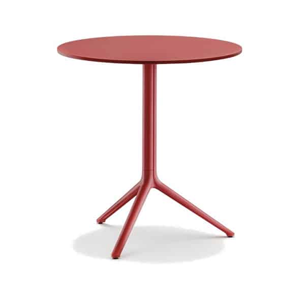 Elliot 5470 Table Base Pedrali at DeFrae Contract Furniture RO200E Red