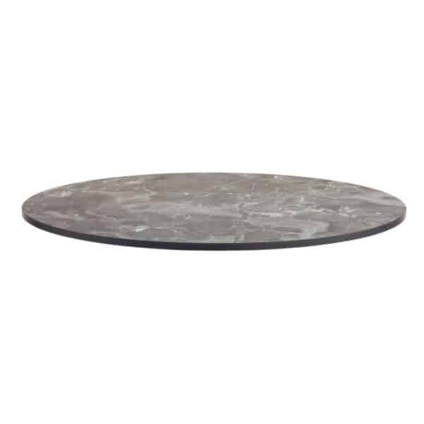 Extrema Round Marble Compact Laminate Tabletop