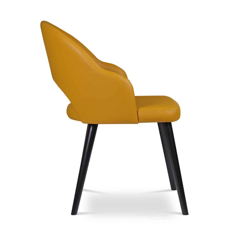 Greta Armchair DeFrae Contract Furniture Side View