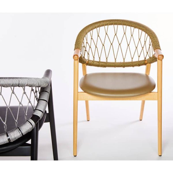 Umami Rope Armchair DeFrae Contract Furniture Trieste Weave