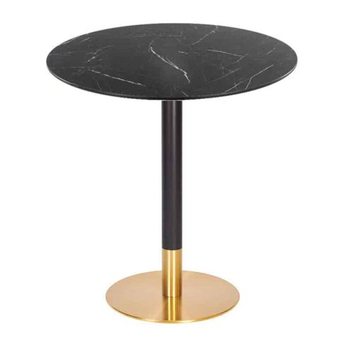 Zeus Table Base - DeFrae Contract Furniture | Rose Gold Trim