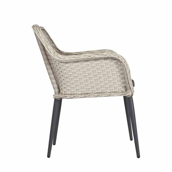 Bremen Armchair from DeFrae Contract Furniture Ideal for any busy outdoor bar, cafe, coffee shop, hotel or restaurant.
