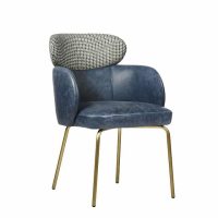 Diamond Steel Armchair DeFrae Contract Furniture